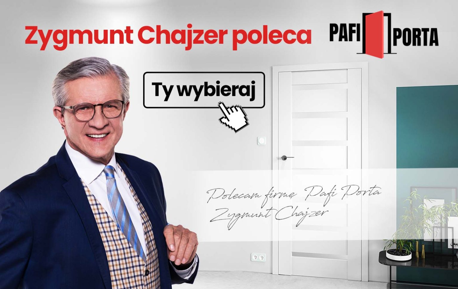 Zygmunt Hajzer poleca drzwi od Pafiportapl3